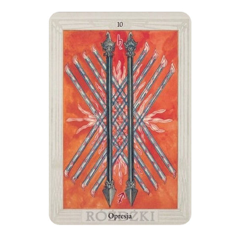 Tarot Thota Standard Deck Cards Polish Edition Thoth Tarot