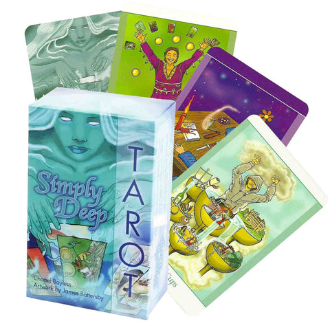 Simply Deep Tarot Cards Deck Schiffer Publishing By Chanel Bayless With Bag