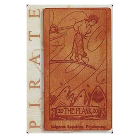 Pirate Tarot Cards Deck Woodcarving Schiffer Publishing Carrie Lucas Amodio