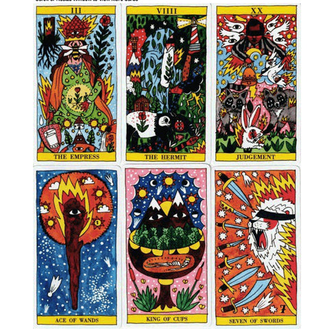 Tarot Del Fuego Cards Deck By Ricardo Cavolo Fournier Telling Spain
