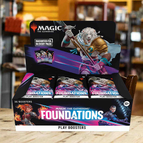 MTG Foundations Play Booster Box 36 Sealed Play Boosters Magic The Gathering