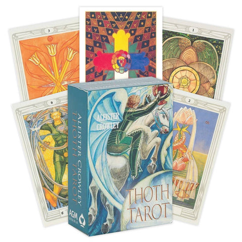 El Tarot Thoth de Aleister Crowley Standard Cards Spanish With Bag