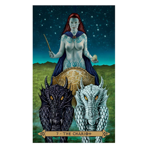 Celtic Tarot Cards Deck Esoteric Telling Kristoffer Hughes Llewellyn