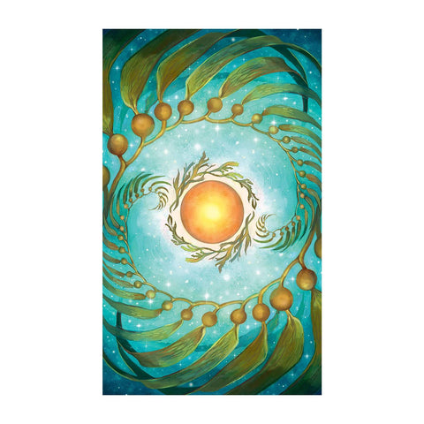 Mermaid Tarot Cards Deck Leeza Robertson Julie Dillon Esoteric Llewellyn With Bag