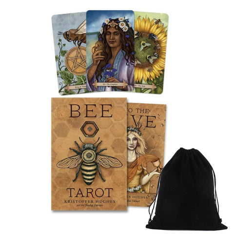 Bee Tarot Card Deck Magical World of Bees Llewellyn By K. Hughes With Bag