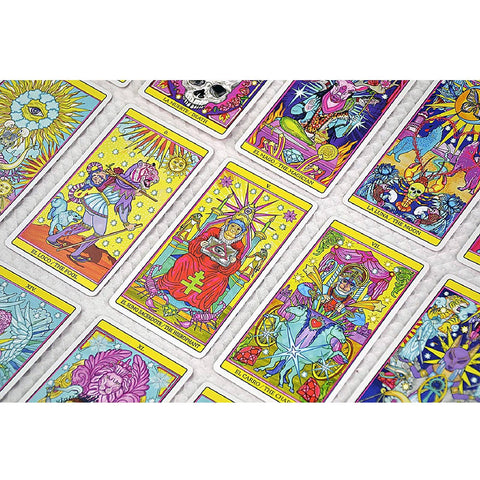 Tarot De El Dios De Los Tres cards Fournier