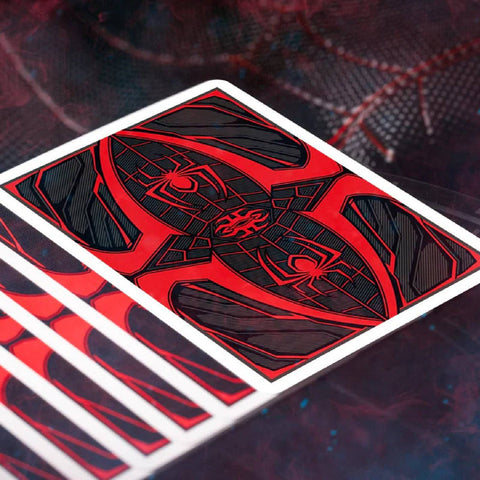 Spider-Man: Miles Morales Playing Cards Decks Paper LED Lights Difatta