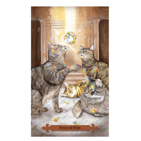 Mystical Cats Tarot Deck Lunaea Weatherstone Mickie Mueller Llewellyn
