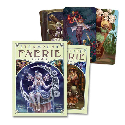 Steampunk Faerie Tarot Cards Deck – Esoteric Fantasy Tarot