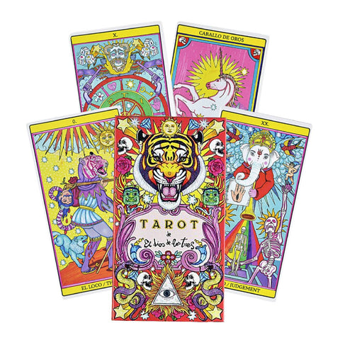 Tarot De El Dios De Los Tres cards Fournier
