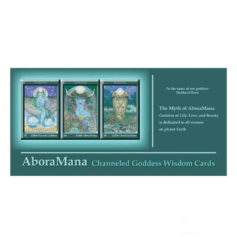 Aboramana: Channeled Goddess Wisdom Cards Deck Book Set Schiffer Publishing