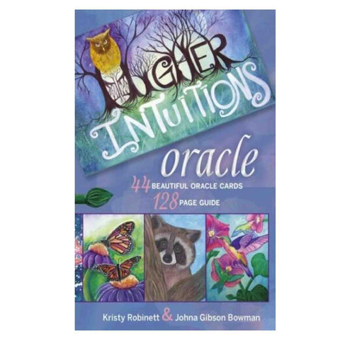 Higher Intuitions Oracle Cards Deck Schiffer Publishing Robinett Bowman