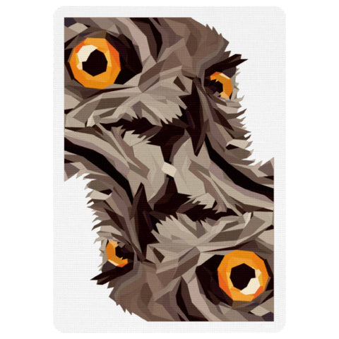 The Watcher Playing Cards Deck Difatta Riffle Shuffle Magic Tricks Animal