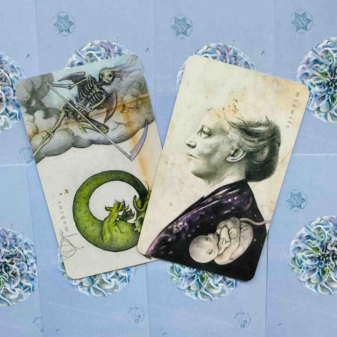The Archeo Personal Archetype Cards And Book Oracle Llewellyn Nick Bantock