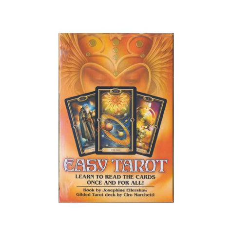 Easy Tarot Cards & Guidebook Set  – Llewellyn Fortune Telling Beginner Tarot Kit