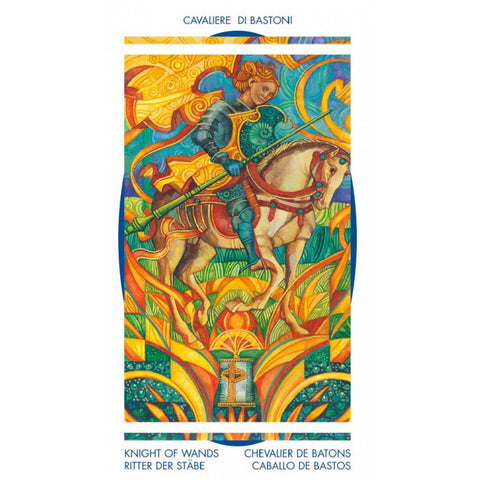 Crystal Tarot Deck Cards Esoteric Fortune Telling Lo Scarabeo