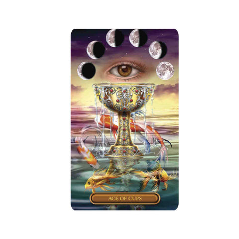 Gilded Tarot Royale Mini Cards Deck Llewellyn Ciro Marchetti Small Edition