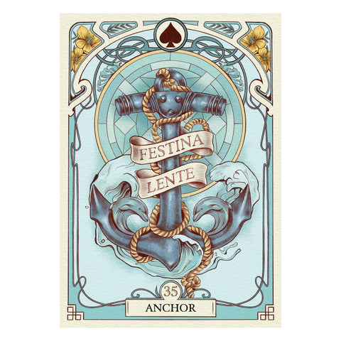 Romantic Lenormand Oracle Cards Deck Anna Oginski Esoteric