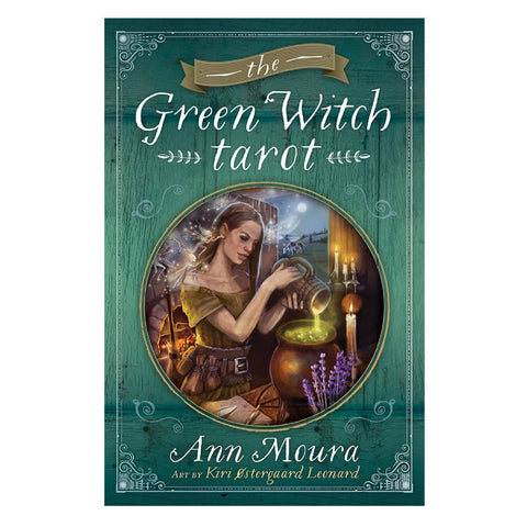 The Green Witch Tarot Cards Deck Ann Moura Esoteric Llewellyn