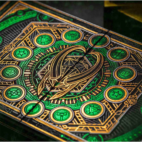 Avengers Loki Playing Cards 2 Decks Pvc & Paper Led Lights Difatta