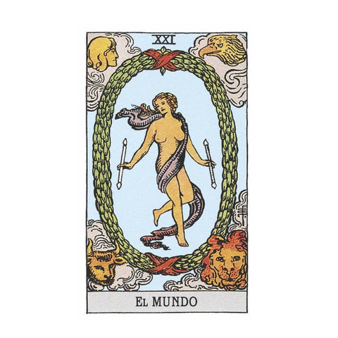 Tarot of A.E. Waite Blue Edition, Standard, Portuguese