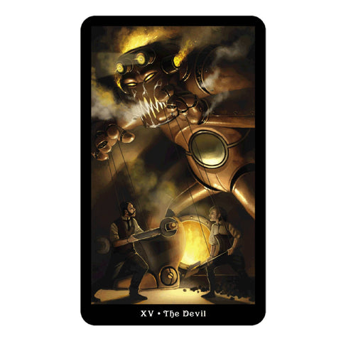 The Steampunk Tarot Cards Deck Esoteric Telling Barbara Moore Llewellyn
