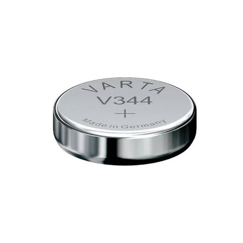 1x Varta V344 Silver Oxide Coin Button Cell Battery 1.55V