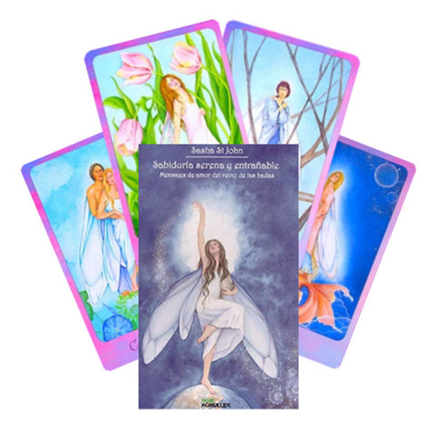 Sabiduria Serena Y Entranable Oracle In Spanish Cards Deck Gentle Wisdom Agm