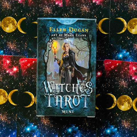 The Witches Tarot Mini Cards Deck Llewellyn Ellen Dugan Esoteric Fortune