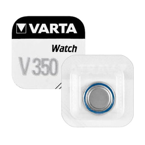 1x Varta V350 Silver Oxide Coin Button Cell Battery 1.55V