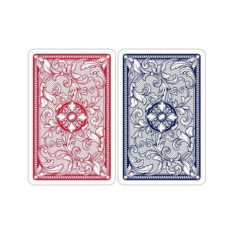 Copag Legacy Bridge Playing Cards Double Deck PVC Red & Blue Regular Index