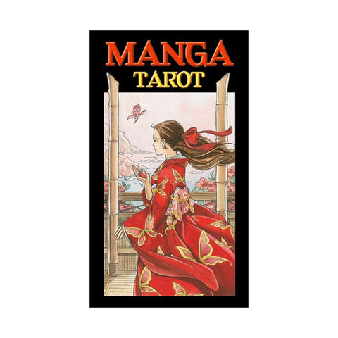 Manga Tarot Deck Cards Lazzarini Esoteric Fortune Telling Lo Scarabeo NEW