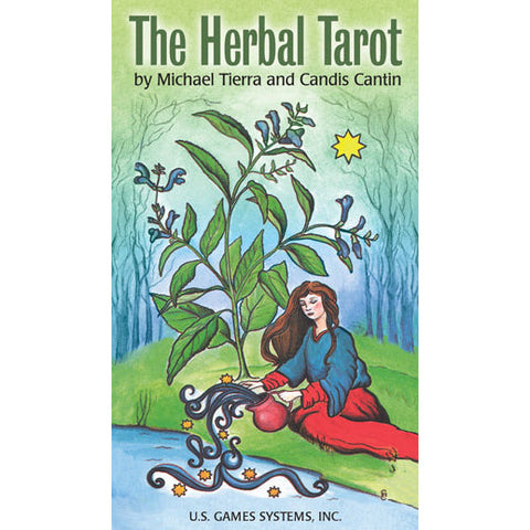 The Herbal Tarot Deck by Michael Tierra Candis Cantin 78 Cards US Games