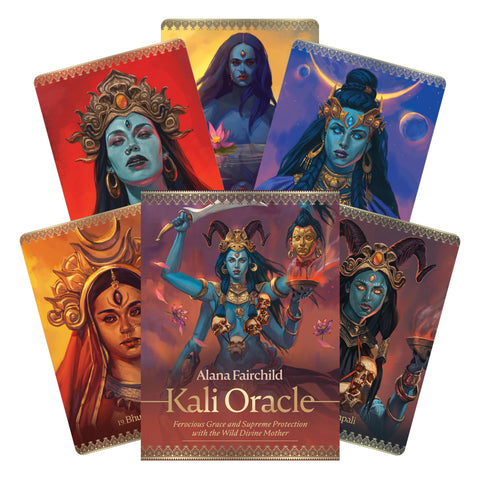 Kali Oracle Cards Deck & Guidebook by Alana Fairchild Blue Angel