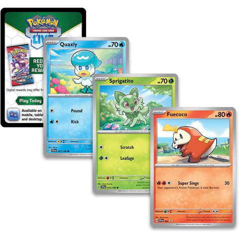 Pokemon Scarlet & Violet Fuecoco Paldea Collection Box English TCG Sealed