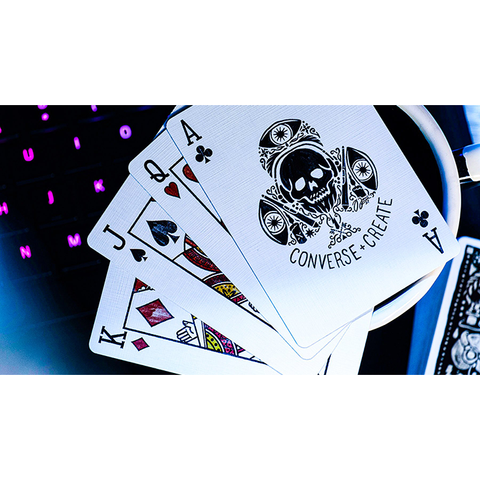Ellusionist Discord Black Playing Cards Deck for Magic Tricks & Poker