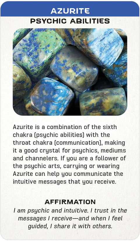 Crystal Message Cards Oracle Deck 70-Card Affirmation Guide by US Games