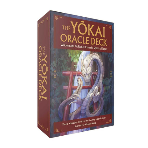 Yokai Oracle Cards 60-Card Japanese Folklore Divination Deck Adams Media