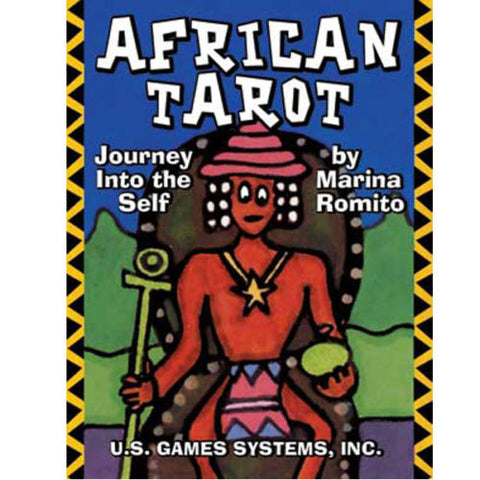 African Tarot Mini Deck 78 Cards with Guidebook by U.S. Games Systems