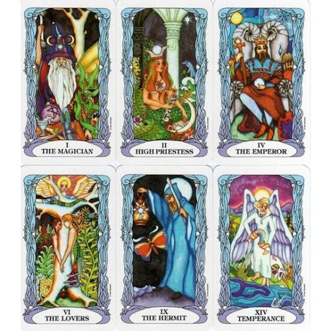 Tarot of the Moon Garden Deck 78 Cards with Guidebook by US Games