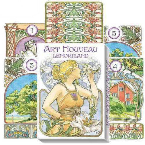 Art Nouveau Lenormand Oracle Card Deck by Lo Scarabeo 36 Cards Sealed