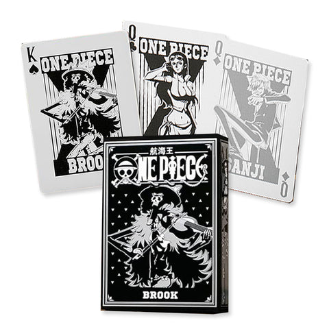One Piece Brook Playing Cards Deck Card Mafia Embossed Licensed Anime