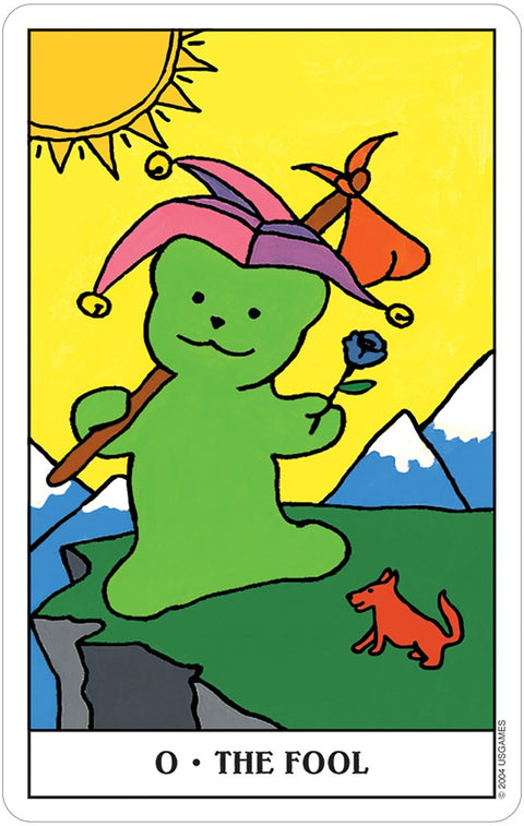Gummy Bear Tarot Deck Tin Pocket Size 78 Cards Guidebook US Games