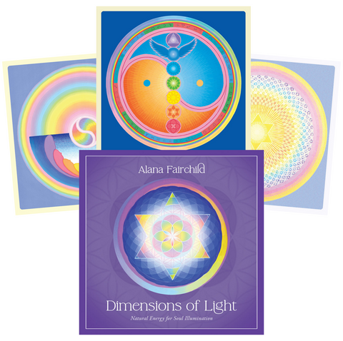 Dimensions of Light Oracle Cards Deck by Alana Fairchild Blue Angel