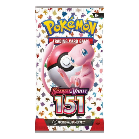 Pokemon TCG Scarlet & Violet 151 Booster Pack 10 Cards English Sealed
