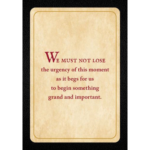 Motivation Manifesto Oracle Cards Deck by Brendon Burchard Hay House