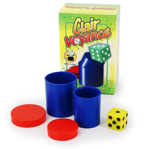 Clairvoyance Die Mentalism Magic Trick Mind Reading Cylinder Set by Difatta