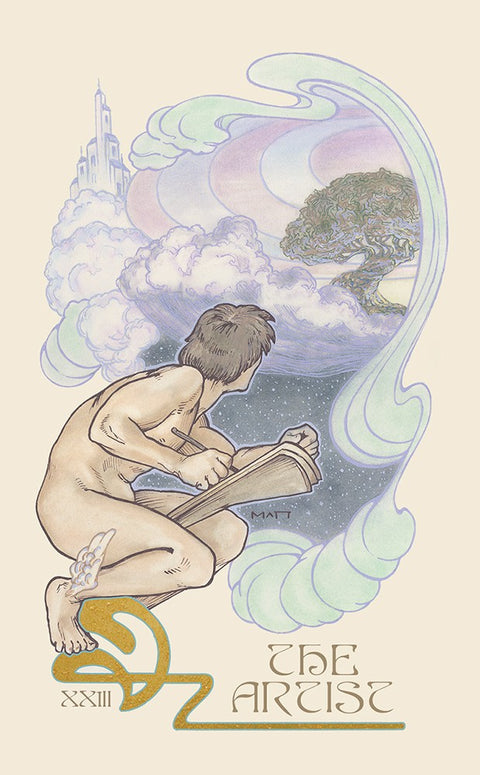 Ethereal Vision: Iluminated Tarot Card Deck Esoteric by US Games Systems