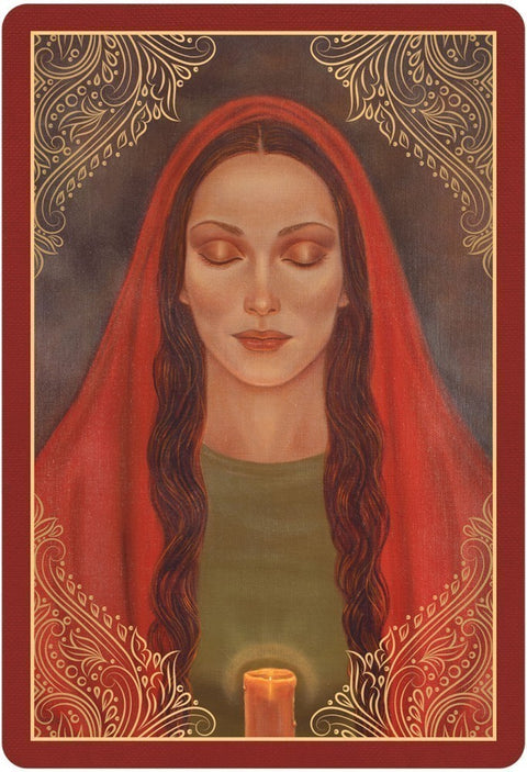 The Mystique Of Magdalene An Oracle Of Love Cards Deck Blue Angel C. Y. Rose NEW