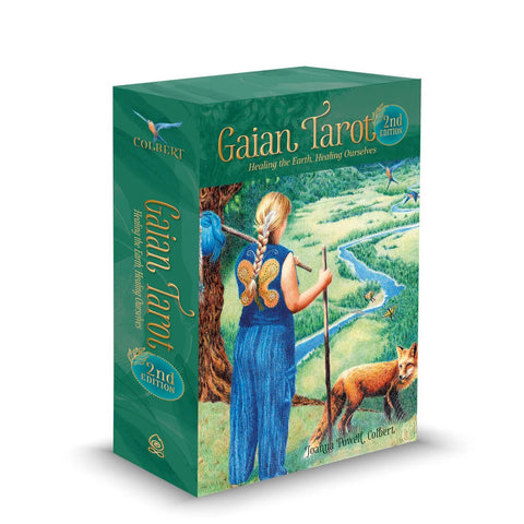 Gaian Tarot 2nd Edition Deck & Guidebook Multicultural Earth Spirituality